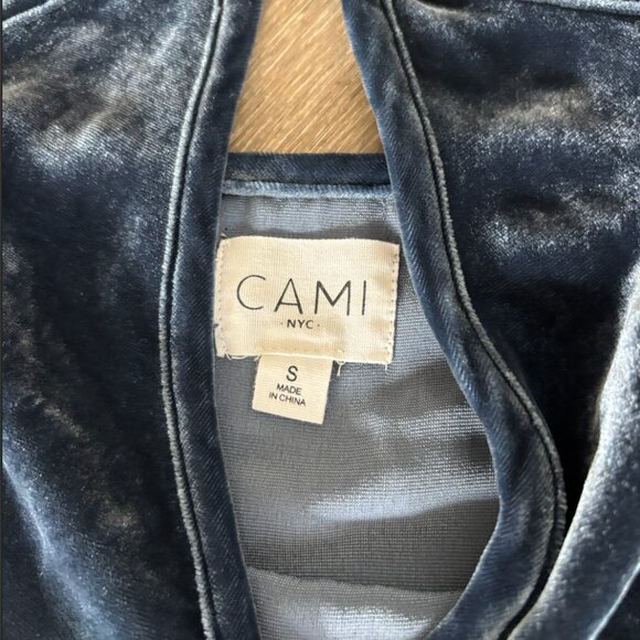 Cami NYC Blue Velvet Cami - Picture 2 of 3